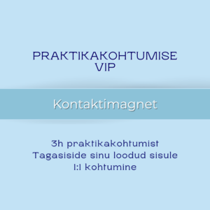 Praktikakohtumise VIP: Kontaktimagneti järgmised sammud