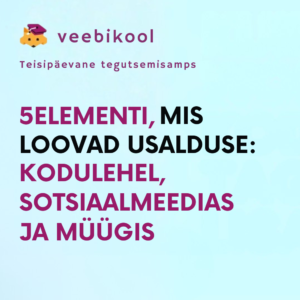 5 usalduselementi müügikanalis